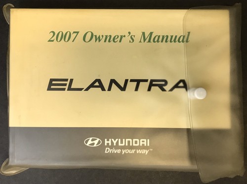Hyundai Elantra 2007 juego manual manual del dueño. Manual original HYUNDAI. #HY-04 - Imagen 8 de 10