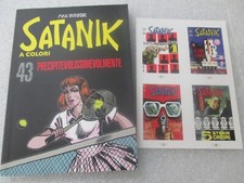 SATANIK A COLORI n° 43 + FIGURINE - ED. GAZZETTA DELLO SPORT - MAGNUS & BUNKER