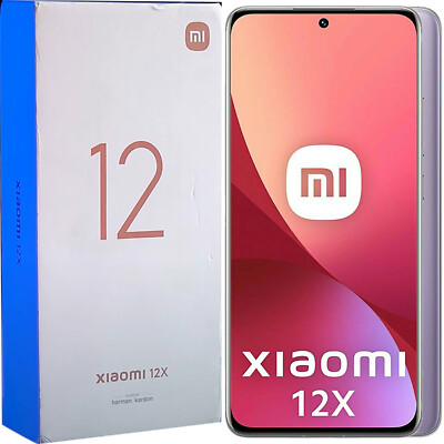 Xiaomi 12X 5G Purple 128GB + 8GB Dual-SIM Factory Unlocked GSM