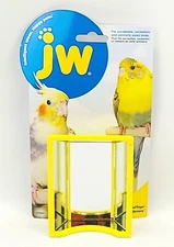 JW Pet Activitoy Hall of Mirrors Bird Toy ~ Yellow
