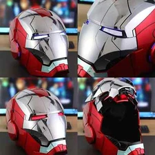 Autoking Iron Man Helmet MK5 1/1 Voice-controlled Mask Prop Children's Day Gifts