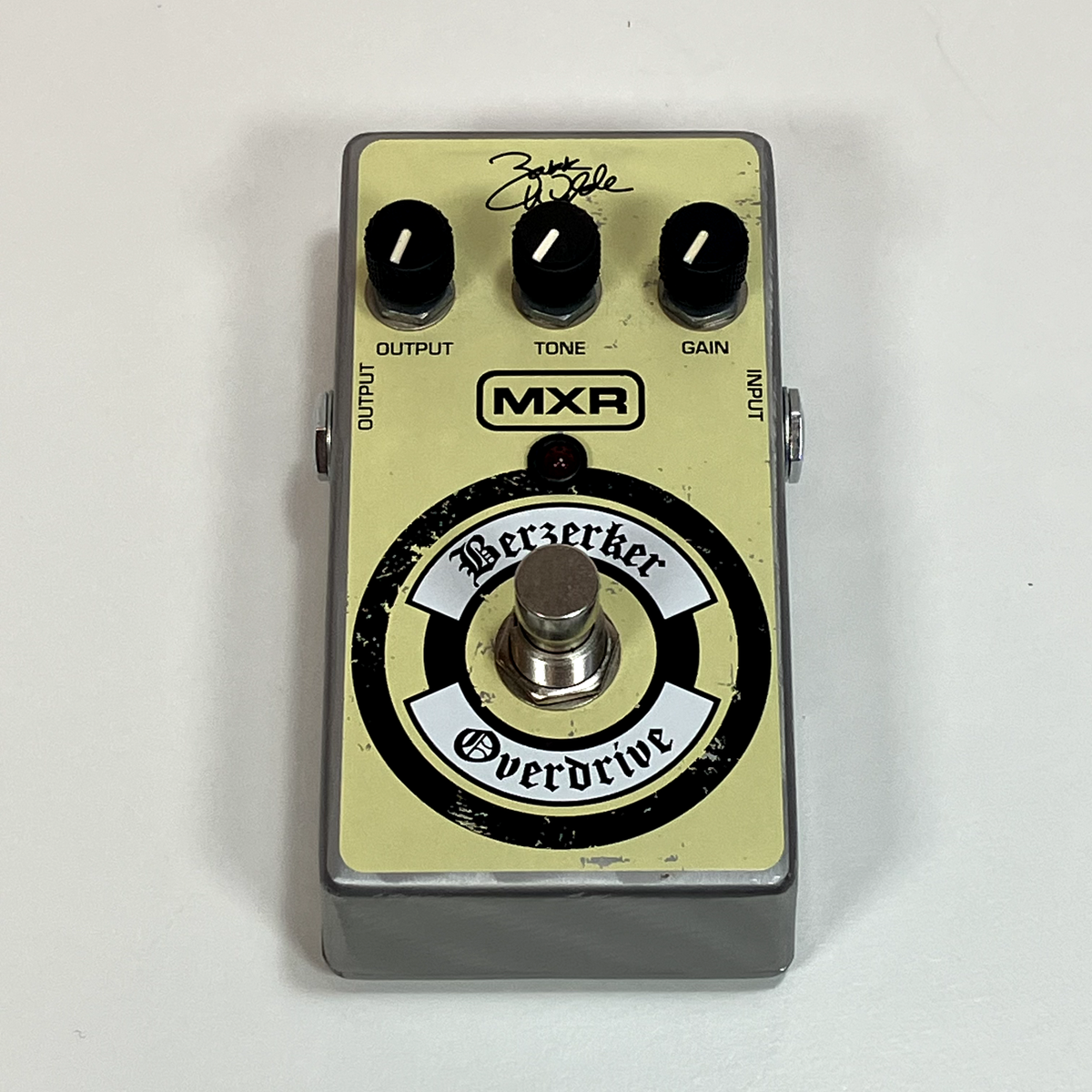 MXR ZW44-B Berzerker Overdrive Zakk Wylde Signature Pedal Used