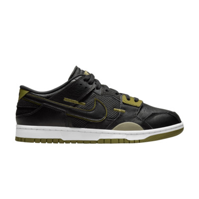 Nike Dunk Low Scrap 'Black Olive' DM0128-001 Men's Shoes