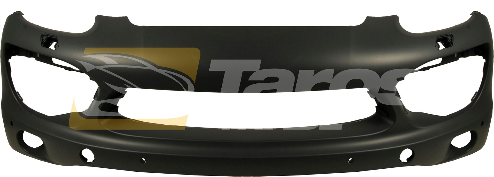 Pare-choc avant pour Porsche Cayenne 2010-2015 en ABS noir prêt à peindre