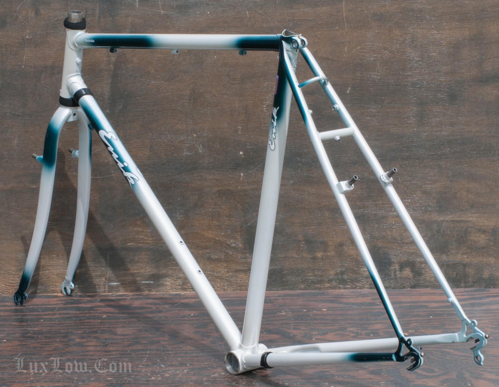 Vintage Enik Makalu 55cm Tour Road Bike FRAME FORK Columbus Steel