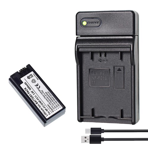 NP-FC11 FC10 Battery or charger for Sony Cyber-shot DSC-P8 DSC-P8L DSC-P9 DSC-V1 - Picture 6 of 52