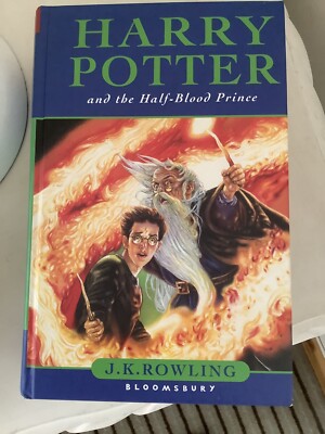 HARRY POTTER And The Half-Blood Prince First Edition First Print Owl Misprint