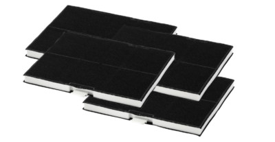 Super Sparset 4x Aktivkohlefilter f. Siemens Bosch Constructa Neff Junker Filter