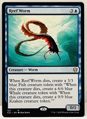 Reef Worm - #127-MTG-Commander 2021 (C21)-Regular-NM