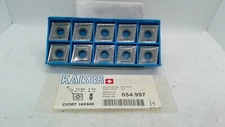 (10 Inserts) Big Kaiser CCMT160508, CCMT 160508, Mfr# 654.997