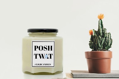 Posh Tw*t, Kerzen, Kerze, Fluchgeschenk, Scherzgeschenk, lustiges Geschenk, Duftkerze
