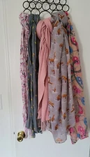 Pashmina Cashmere Scarf Shawl Wrap Chiffon Soft Women Print Pony Peace Fox Skull