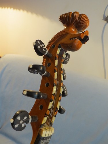 Hand made solid wood Norwegian fiddle 4/4 violin 4*4 strings,powerful sound - Picture 6 of 6