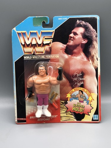 Hasbro Brutus THE BARBER Beefcake Figure 1990 Blue...