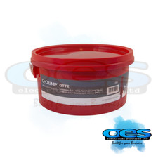 UNICRIMP TUB OF 400 RED RAWL PLUGS AND 500 COUNTERSUNK SCREWS 8 X 1.5IN 
