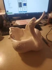 MCM Hull USA Art Pottery Swan Goose Large 10"x8.5"x8.5" Planter #23