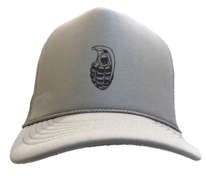 Hand Grenade - War Weapon Explosion Boom Solid Trucker Hat