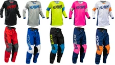 Fly Racing Kinetic Khaus Kids Youth Jersey & Pant Riding Gear Combo Set Mx Atv