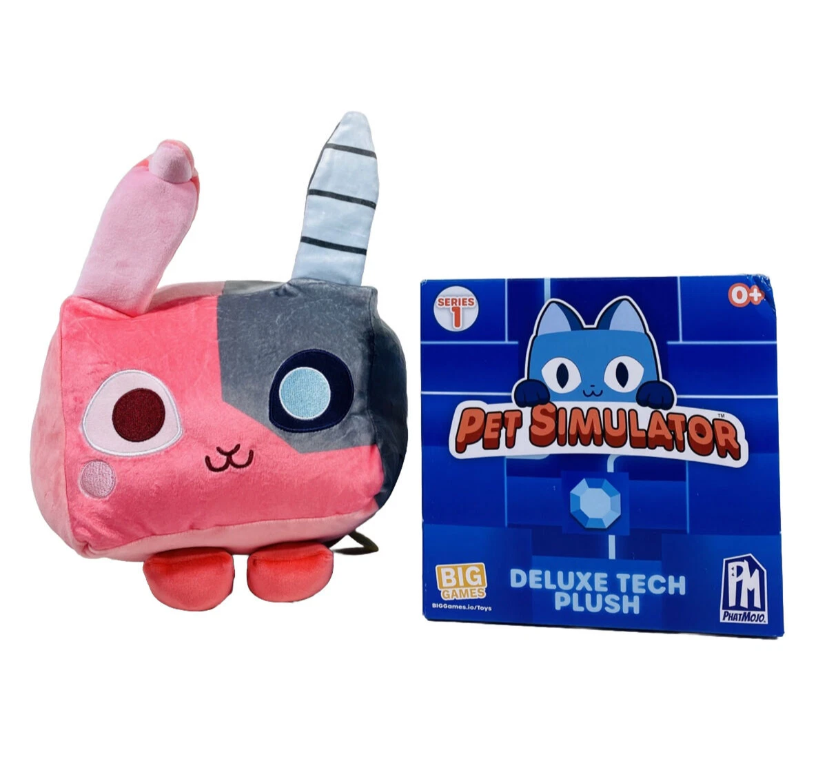 Pet Simulator X Series 1 Deluxe Tech 8 CYBORG BUNNY Plush with epic code  2023