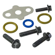 OEM NEW 03-10 F-Series 6.0L Diesel Powerstroke Turbo Mounting KIT Hardware Seals