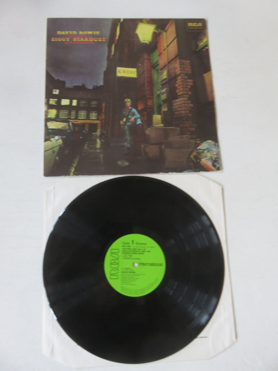 DAVID BOWIE The Rise And Fall Of Ziggy Stardust GREEN LABEL UK