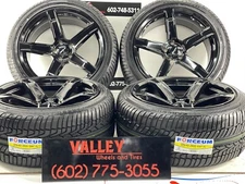 5 SPOKE HELLCAT WHEELS/RIMS AND TIRES CHARGER/CHALLENGER MOPAR FULL SET