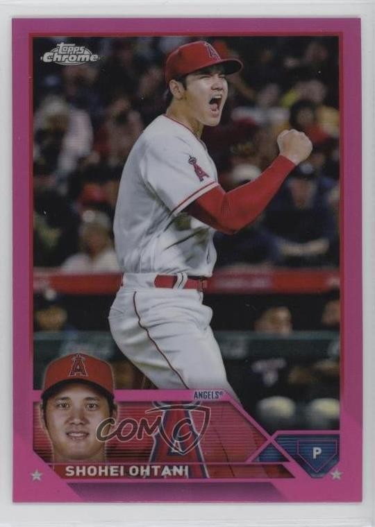 2023 Topps Chrome Pink Refractor Shohei Ohtani #17 08nc