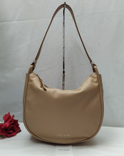 Marc Jacobs Beige Pebbled Leather Zipper Hobo Shoulder Bag - NWT $395