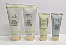 Lot/ 4 Mary Kay Satin Hands White Tea Citrus Wash, Scrub Cream Shea Cream