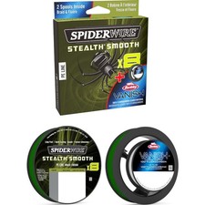 Spiderwire 8 Braid & Fluorocarbon Duo Spool System 7.5kg/0.09mm 4.5kg/0.25mm