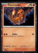 Pokémon Charmander SVP Promo 047 EN Black Star Promo