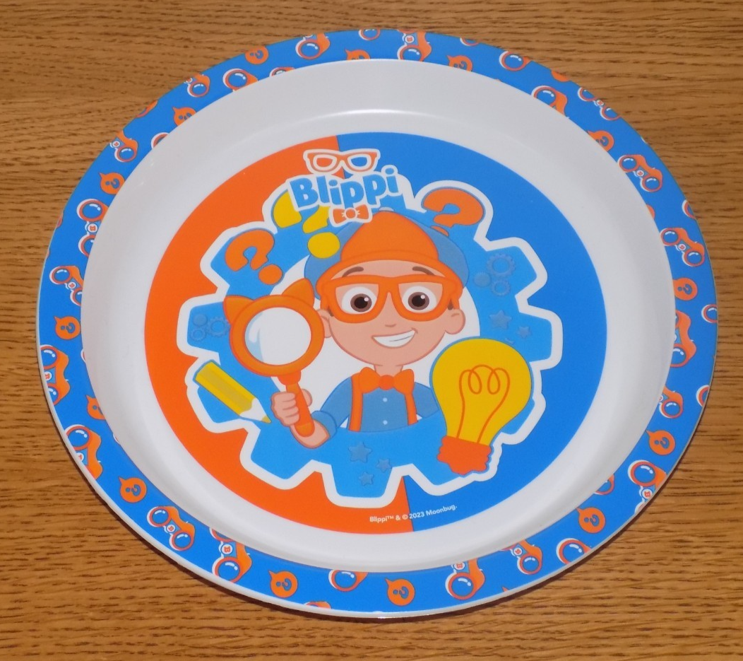 Blippi Plate - Lunch / Dinner - BRAND NEW