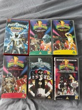 RETRO CLASSIC VHS POWER RANGER VIDEO TAPES TURBO LOST GALAXY MULTI LISTING