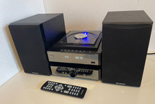 SANDSTROM SHFUSB10 Micro HiFi System CD Player FM Radio With Speakers & Remote