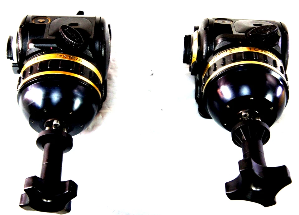 Cartoni GAMMA MASTER FLUID HEAD TDKNOB WEDGE CAMERA PL COUNTERBALANCE DISS 35Lbs - Image 2 of 4