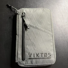 VIKTOS Upscale Travel wallet (grey-man) fits Passport (open-box)