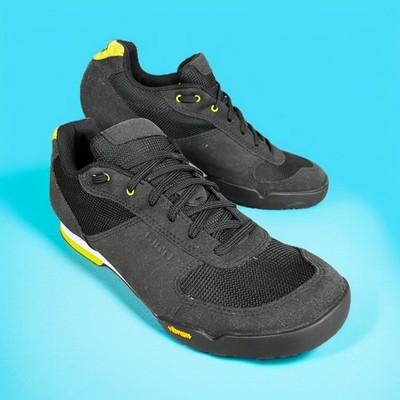 Giro Petra VR Womens Size 10 Black Yellow Athletic Unisex Cycling Shoes