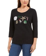 KAREN SCOTT-MMG Women’s   deep black Size S