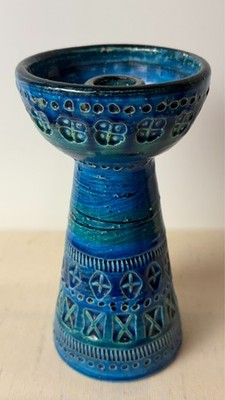 Keramik Kerzenständer/Vase Aldo Londi f. Bitossi selten H~17,3cm Ø~9,3cm Sammler