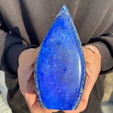 310g Natural Lapis Lazuli Freeform Rough quartz crystal Specimen Healing