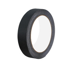 Rubber Grip Tape 1" x 18 ft , Non-Abrasive Waterproof  1 x 18Ft, Black