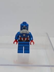 LEGO Captain America Minifigure sh214 Scuba Sub Attack Marvel Super Heroes GUC