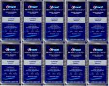 CREST WHITESTRIPS 3D WHITE SUPREME BRIGHT 8 POUCHES/ 16 STRIPS -NEW