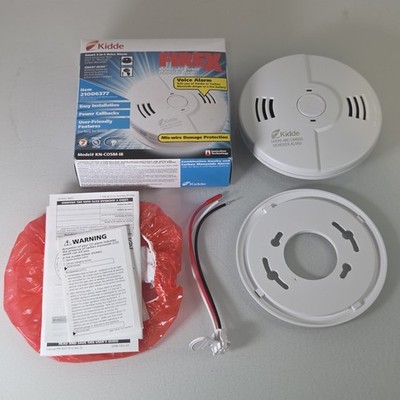 Kidde 21006377 Firex KN-COSM-IB Smoke Carbon Monoxide Alarm Hardwired Voice