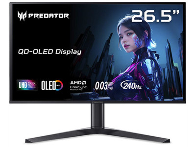 Acer Predator X27 X1bmiippruzx 26.5'' 4K UHD (3840 x 2160) Widescreen Quantum Dot