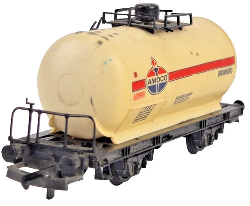Lima 305691 Spur O TEE Kesselwagen Amoco creme 509901 Drehgestell Öl Benzin ohne OVP | Condition: Used