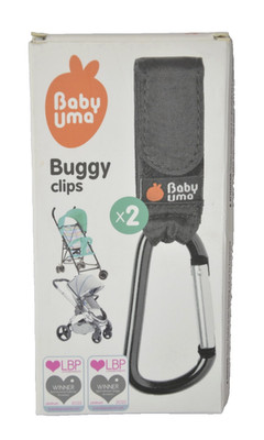 Baby Uma Preisgekrönte Kinderwagen Haken für Taschen (2 Stück) - Universelle Ka