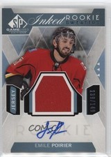 2015-16 SP Game-Used Inked Rookie Sweaters /149 Emile Poirier #IRS-EP Auto b8j