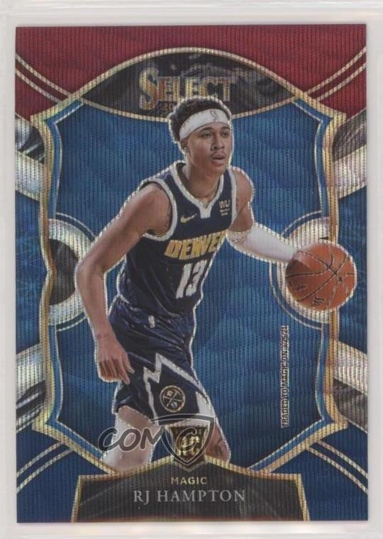 2020-21 Panini Select Concourse Tri-Color Prizm RJ Hampton #84 lu0