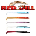 Red Gill Original Imitation Sea Fishing Sandeel Lures Imitation Bait Bass Tackle